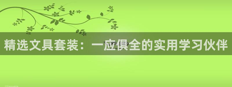 彩名堂客户端官网：精选文具套装：一应俱全