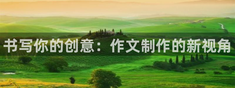 彩名堂排三：书写你的创意：作文制作的新视
