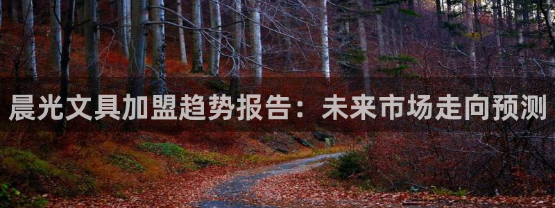 彩名堂首页：晨光文具加盟趋势报告：未来市