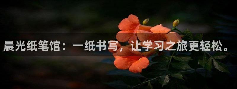 彩名堂app计划官方网站：晨光纸笔馆：一