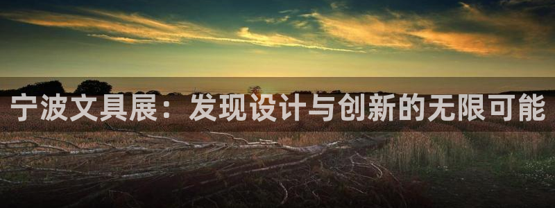 彩名堂免费计划官网50：宁波文具展：发现