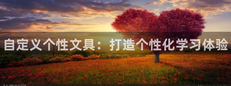 彩名堂免费计划官网50：自定义个性文具：